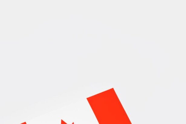 Canadian flags displayed on a white background symbolizing national pride and celebration.