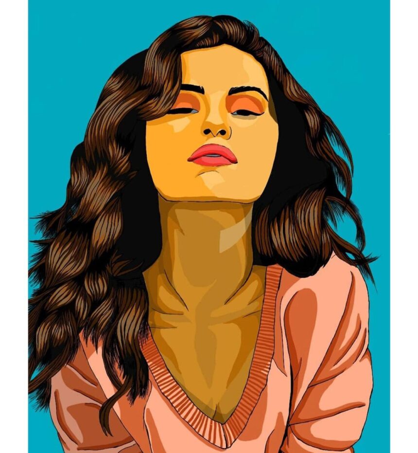 selena, singer, pop, usa, jazz, music, rock, drawing, painting, digital, selena, selena, selena, selena, selena