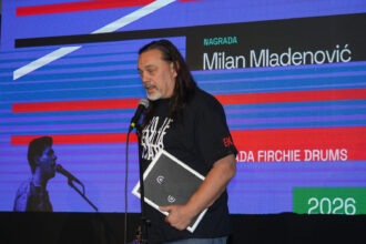 The Milan Mladenovic Award 2026 was held at BitefArtCafe. Dodela Nagrade Milan Mladenovic 2026 odrzana je u BitefArtCafeu.